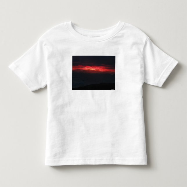 Camiseta Infantil Eerie But Beautiful Sunset (Frente)