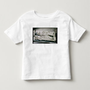 Camiseta Infantil Efígies de Philippe III o corajoso e Philippe