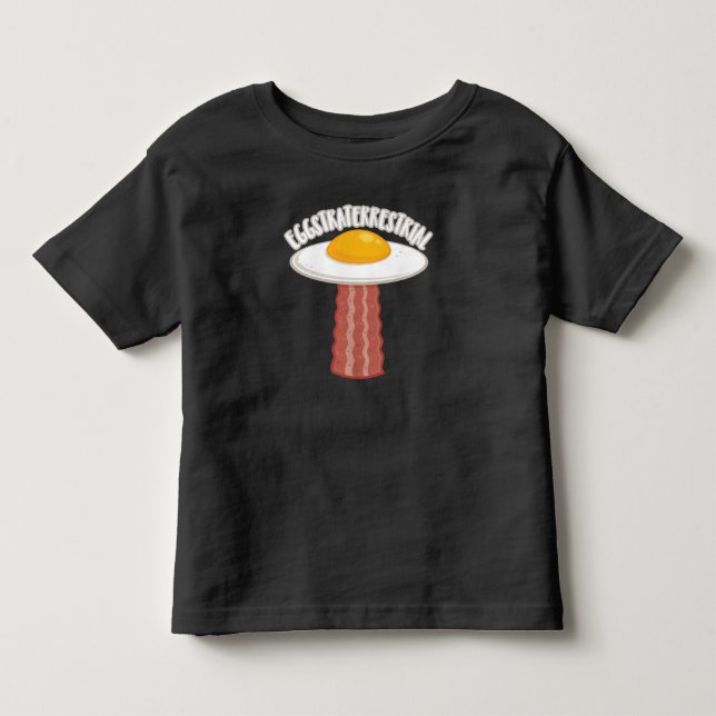 Camiseta Infantil Eggstraterrestre Com Texto (Frente)