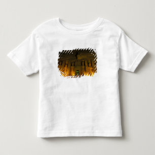 Camiseta Infantil Egito, Abu Simbel, Fachada iluminada do Pequeno