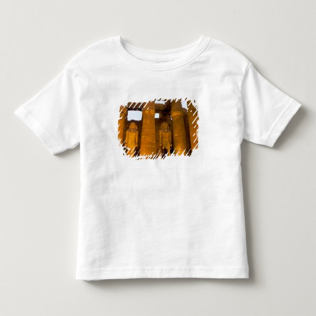 Camiseta Infantil Egito, Luxor. Templo de Karnack. (Frente)