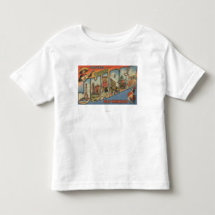 Camiseta Infantil El Paso, Texas - Ciudad Juarez