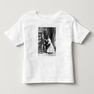 Camiseta Infantil Ela então lhe disse o que Darcy tinha voluntariame