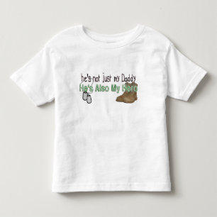 Camiseta Infantil Ele também é meu herói