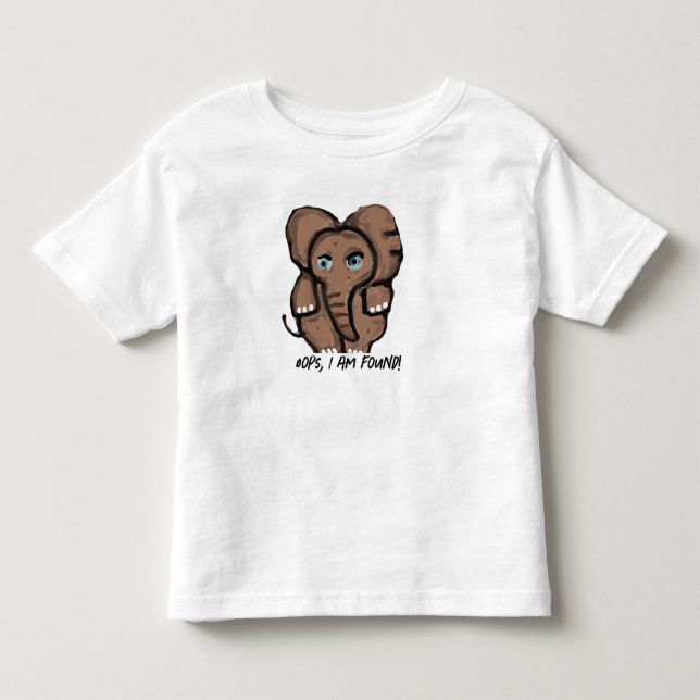 Camiseta Infantil Elefante (Frente)