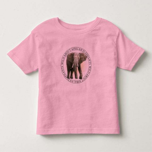 Camiseta Infantil Elefante (Frente)