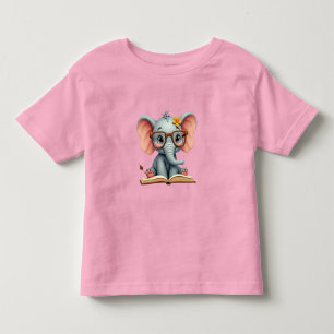 Camiseta Infantil Elefante Bebê Sábio