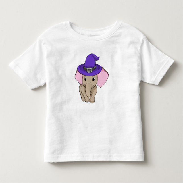 Camiseta Infantil Elefante como Assistente (Frente)
