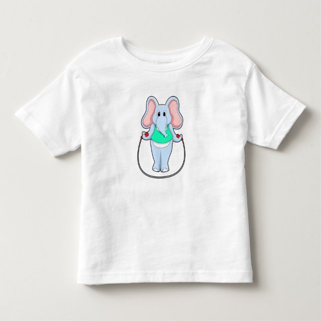 Camiseta Infantil Elefante em Malhação com corda de navegação.PNG (Frente)