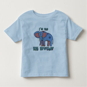 Camiseta Infantil Elefante eu sou o t-shirt da criança do big