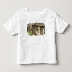 Camiseta Infantil Elefante indiano / asiático e filhote, Corbett