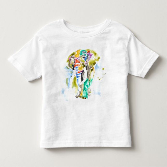 Camiseta Infantil Elefante Smarty Pants (Frente)