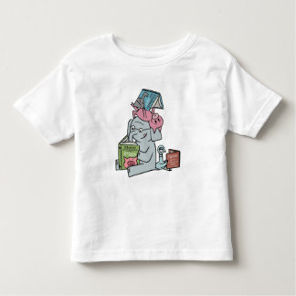 Camiseta Infantil Elephant and Piggie Read with Friends (Leitura com