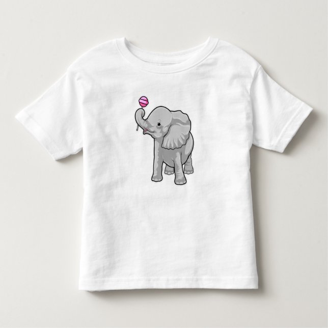 Camiseta Infantil Elephant Lollipop (Frente)