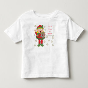 Camiseta Infantil Elf de Natal