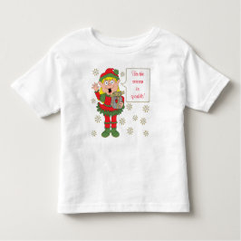 Camiseta Infantil Elf de Natal Sparkly