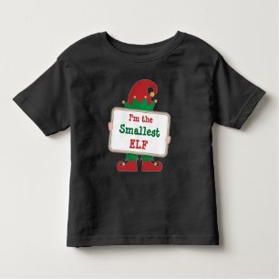 Camiseta Infantil Elf Menor   T-Shirt Personalizado Do Elf De Natal