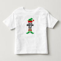 Elf personalizado Eu sou o Crio Elf personalizado