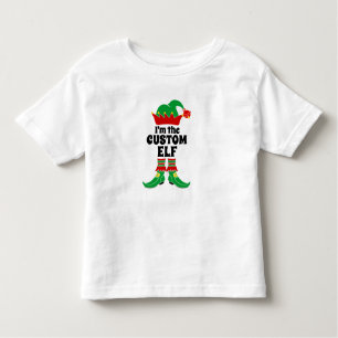 Camiseta Infantil Elf personalizado Eu sou o Crio Elf personalizado