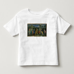 Camiseta Infantil Eliezer e Rebecca no bem, 1648 (óleo no canv