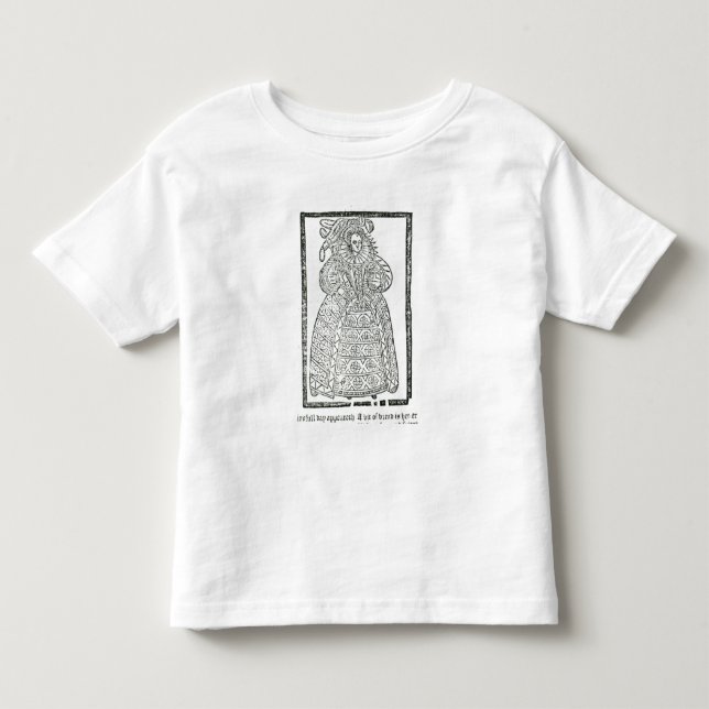 Camiseta Infantil Elizabeth mim (Frente)