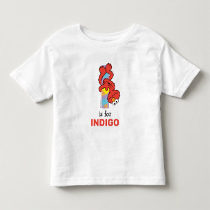 Camiseta Infantil Elmo Alfabeto   I Sorvete
