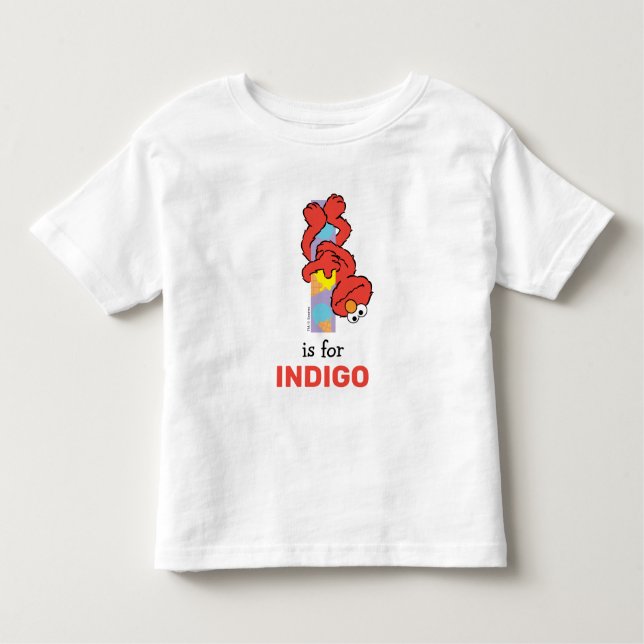 Camiseta Infantil Elmo Alphabet | I SORVETE (Frente)