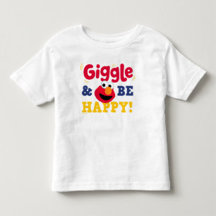 Camiseta Infantil Elmo Ri e Fica Feliz