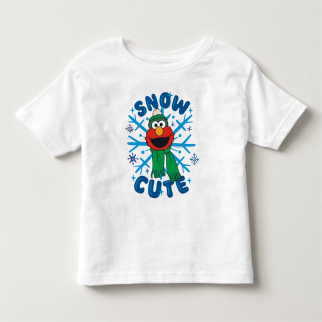 Camiseta Infantil Elmo Snow Cute (Frente)