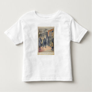 Camiseta Infantil Em Paris: a chegada do presidente Kruger