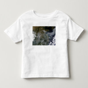 Camiseta Infantil Embaçamento através da planície de China norte