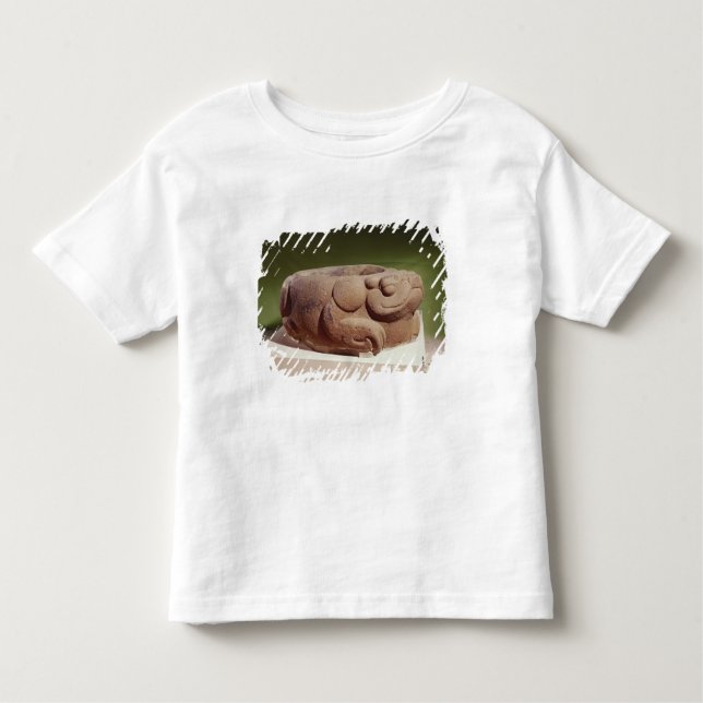 Camiseta Infantil Embarcação de oferecimento sob a forma de um sapo (Frente)