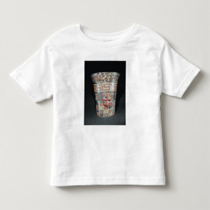 Camiseta Infantil Embarcação que descreve yams e animais do milho