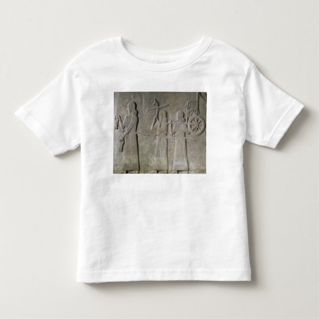 Camiseta Infantil Embarcações de bebendo & o chariot real (Frente)