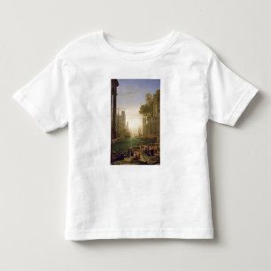 Camiseta Infantil Embarque de St. Paula Romana em Ostia, 1637-39