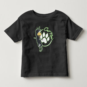 Camiseta Infantil Emblema do Gato Noir