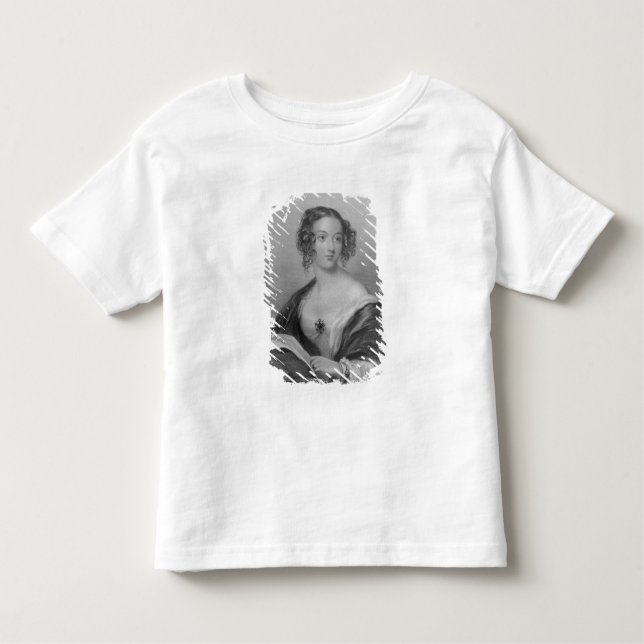 Camiseta Infantil Emily Mary, condessa Cowper (Frente)