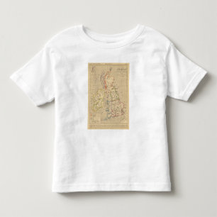 Camiseta Infantil En 900 de Angleterre, de Ecosse & de Irlande