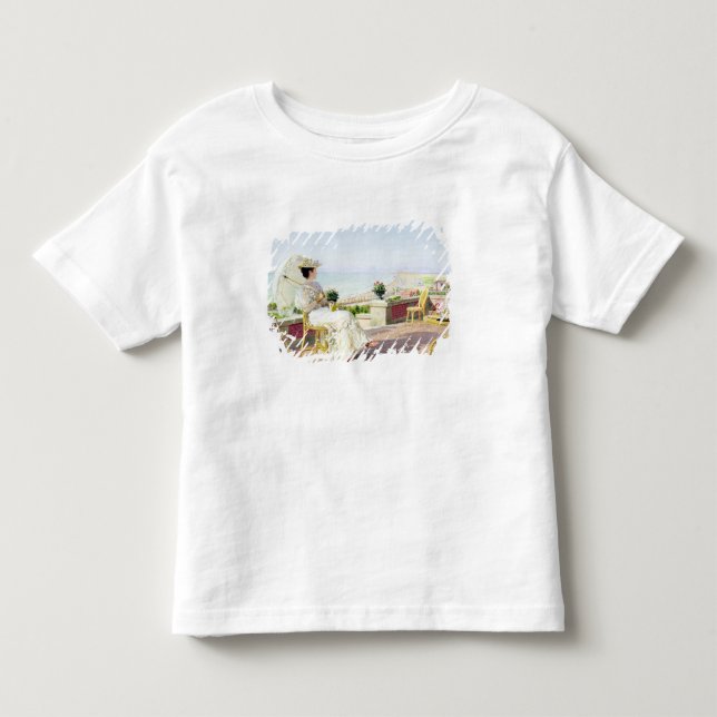 Camiseta Infantil En Vacance (Frente)