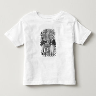 Camiseta Infantil Encontrando entre Napoleon me e Benjamin