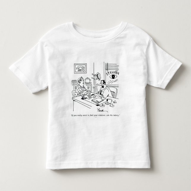 Camiseta Infantil Encontrando parentes (Frente)