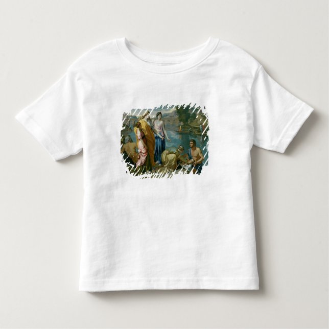 Camiseta Infantil Encontrar de Moses, 1638 (Frente)