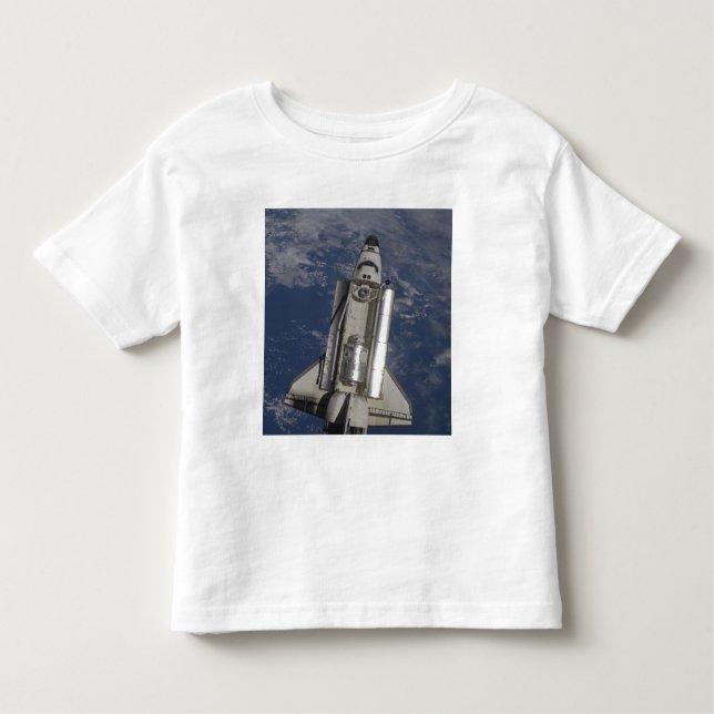 Camiseta Infantil Endeavador de Encaminhamento de Espaço (Frente)