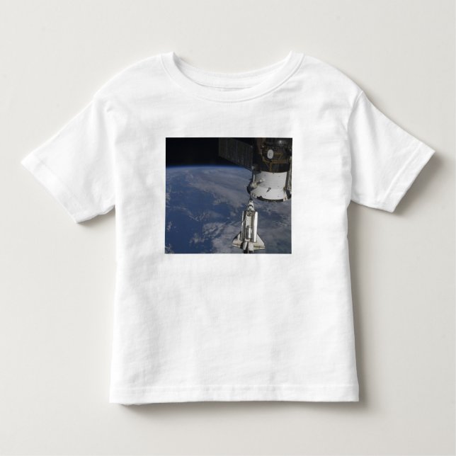 Camiseta Infantil Endeavor 2 do ônibus espacial (Frente)