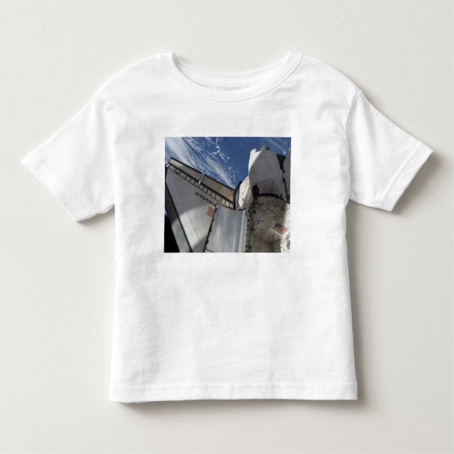 Camiseta Infantil Endeavor do Envelope Espacial 25 (Frente)