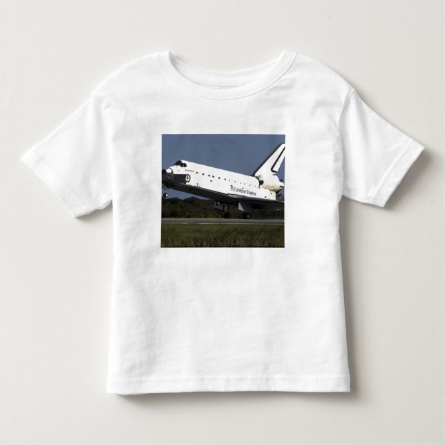 Camiseta Infantil Endeavor do Envelope Espacial 27 (Frente)