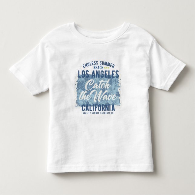 Camiseta Infantil Endless Summer– Los Angeles Catch the Wave (Frente)