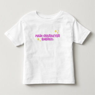 Camiseta Infantil Energia de Caráter Principal