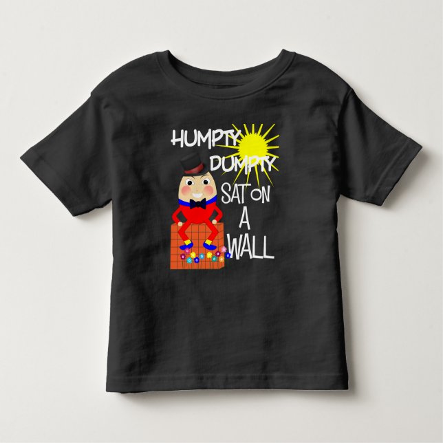 Camiseta Infantil Enfermeiro Jolly Rhyme Humpty Dumpty Cute (Frente)