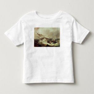 Camiseta Infantil Enfileiramento a salvar shipwrecked